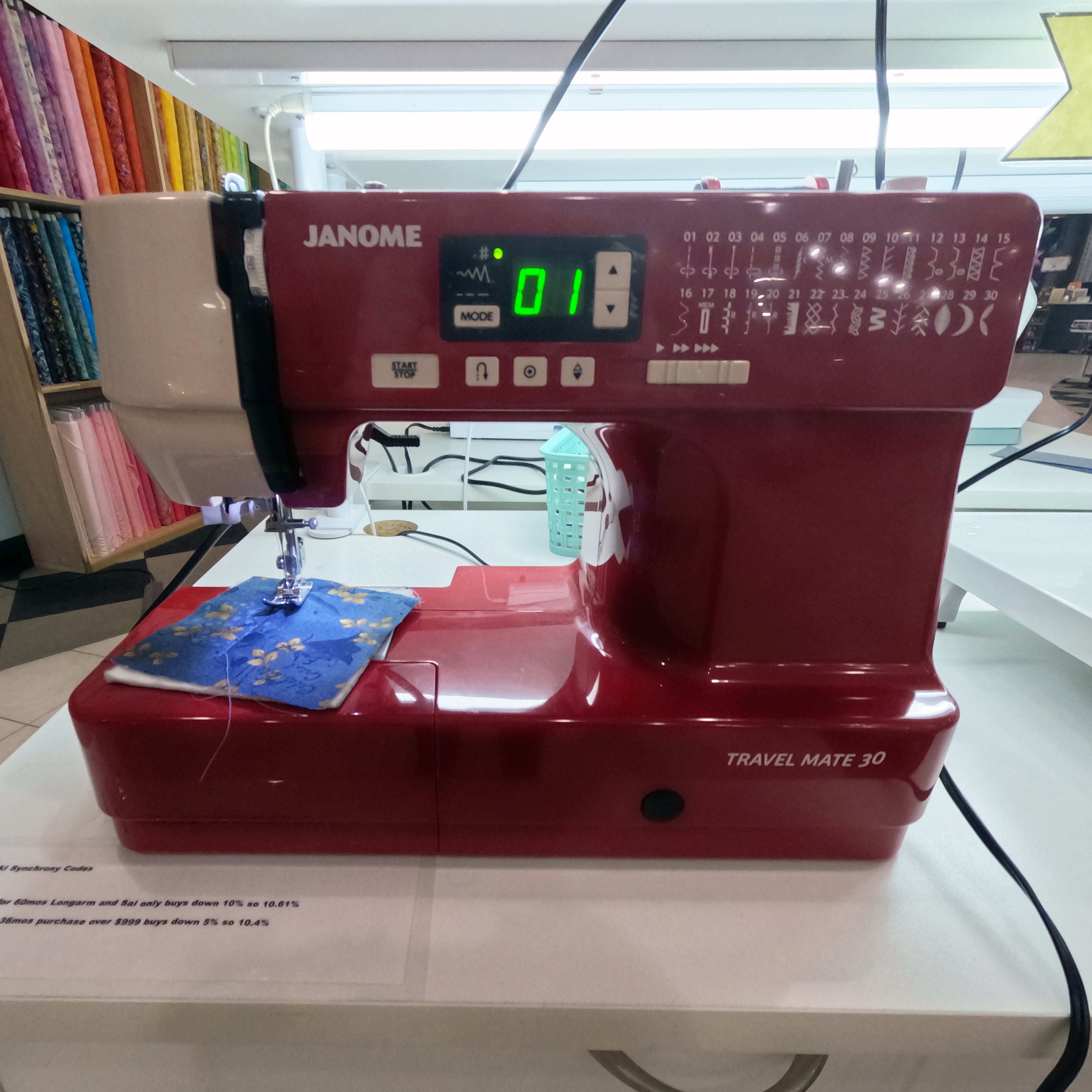 Janome Travel Mate 30 Sewing Machine