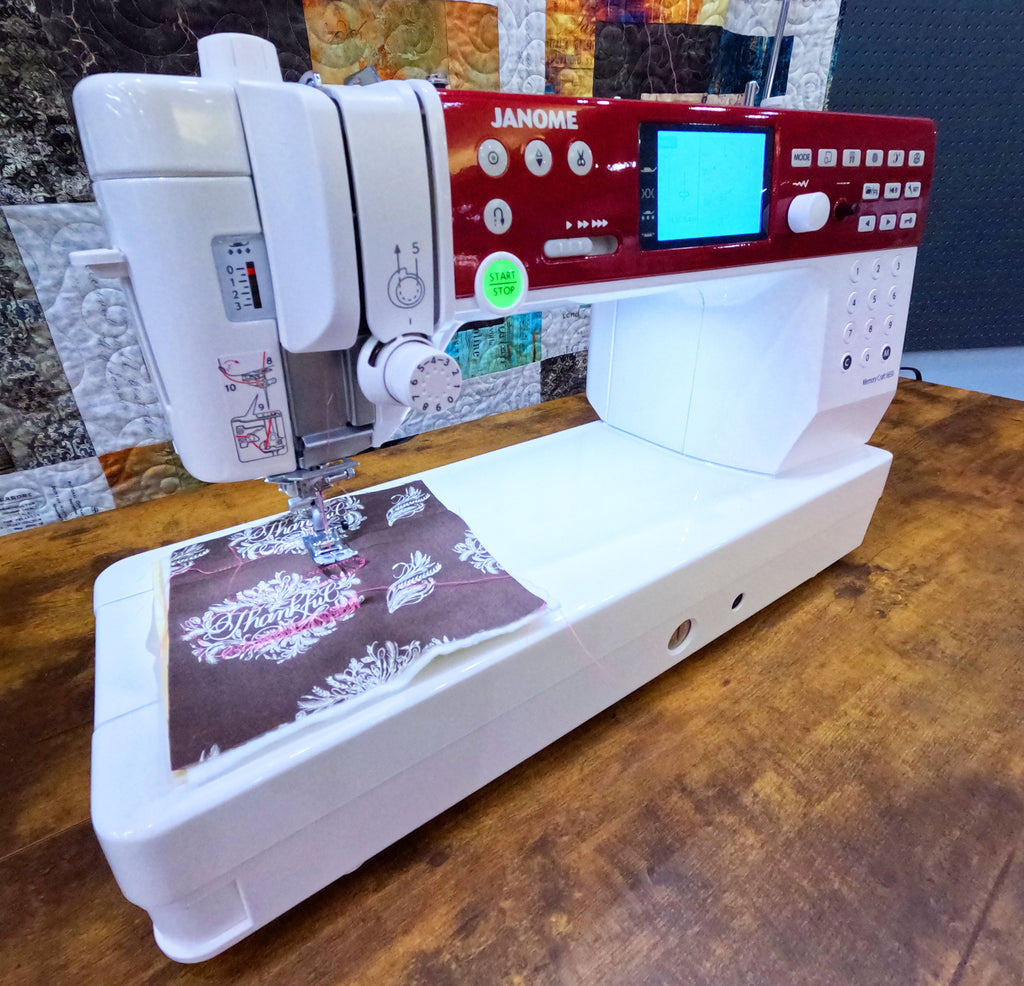 Janome Memory Craft 6650 Sewing & Embroidery Machine