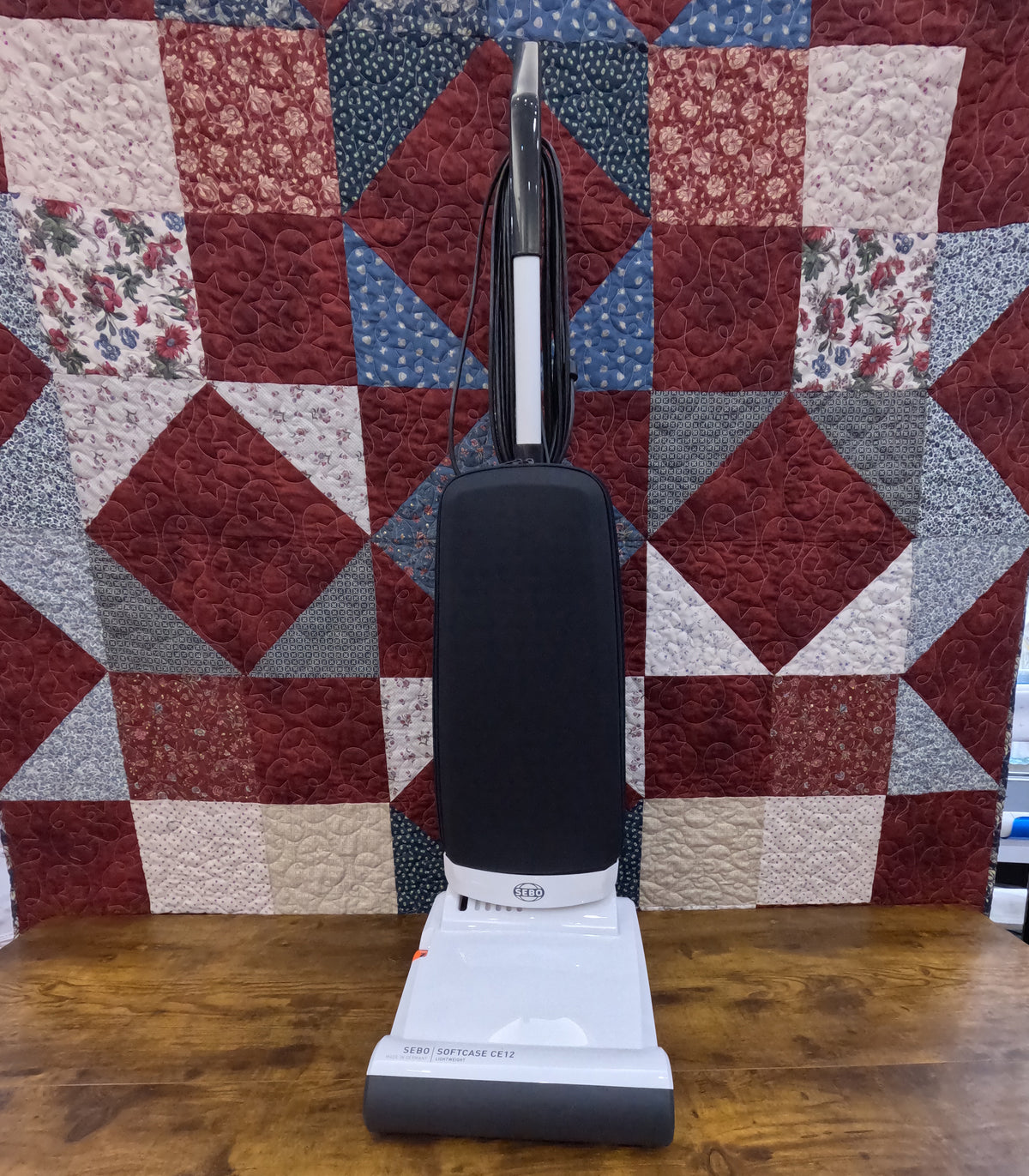 SEBO Softcase CE12 Lightweight Upright Vacuum Cleaner